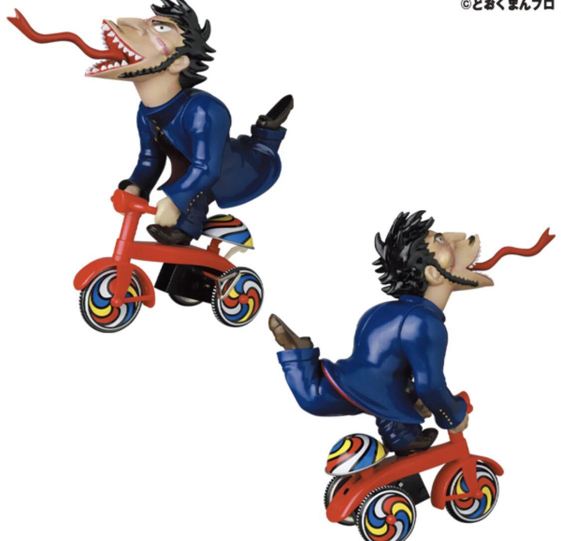 【新品】 nagnagnag 青田赤道 三輪車 嗚呼!! 花の応援団 medicomtoy medicom toy メディコムトイ ソフビ sofvi zollmen izumonster HS hxs_画像1