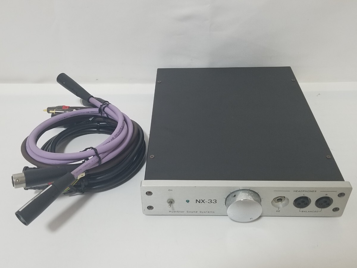  full amount repayment with guarantee RudiStor Sound Systems [NX-33] headphone amplifier 