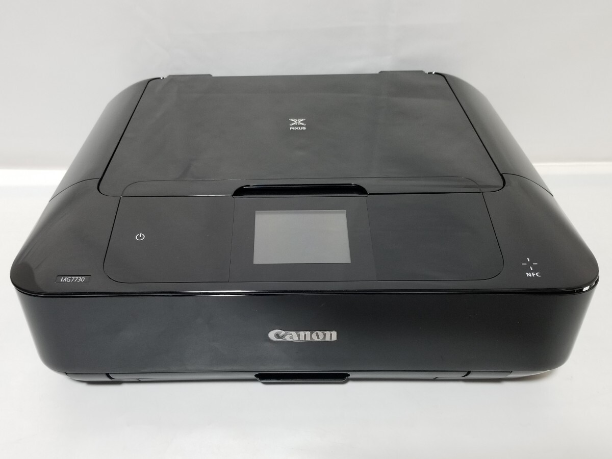 総印刷枚数2650枚 全額返金保証付 Canon インクジェットプリンター 複合機 MG7730_画像2