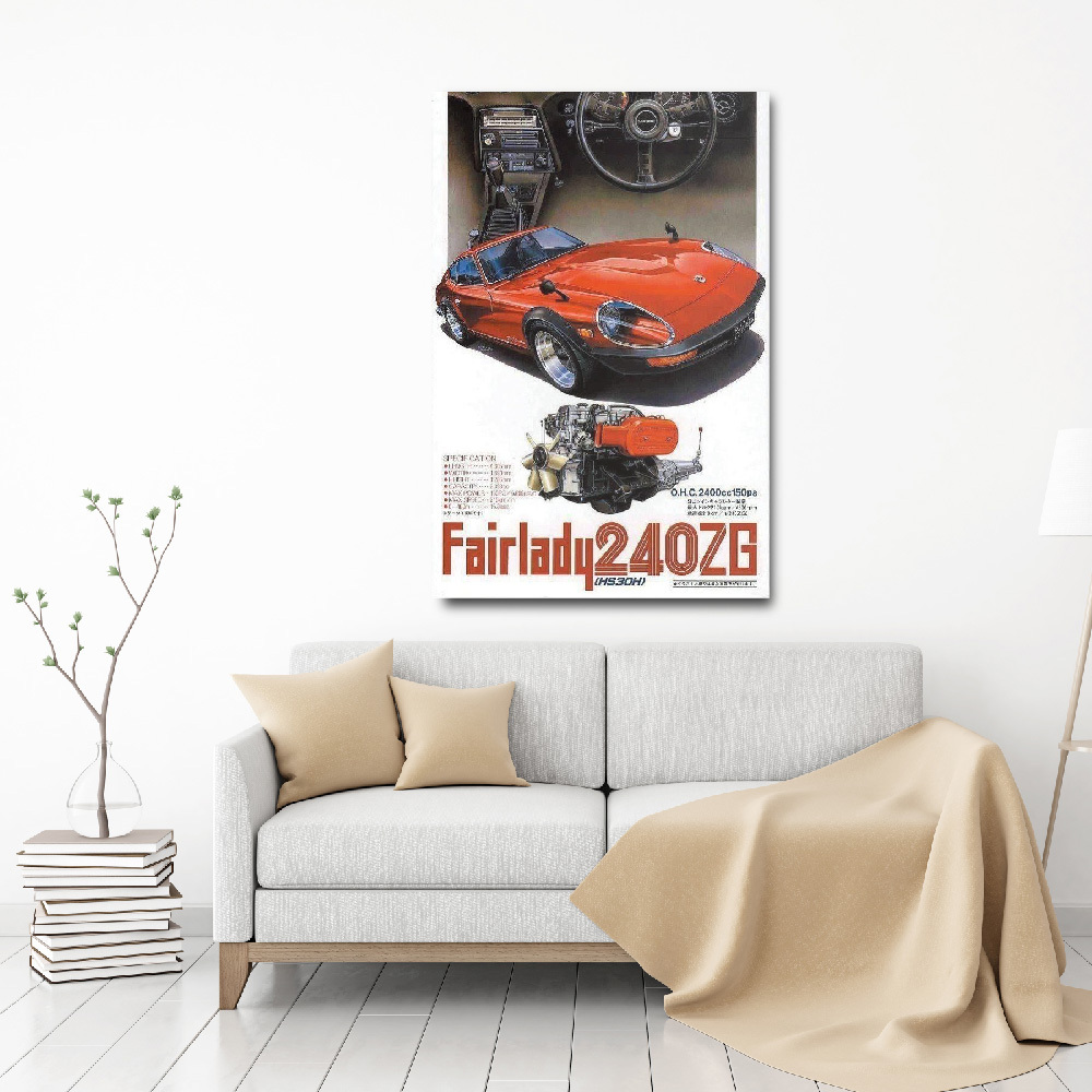  новый товар Fairlady Z 240ZG гобелен постер /193/ фильм постер орнамент гараж оборудование орнамент флаг баннер табличка флаг скатерть 