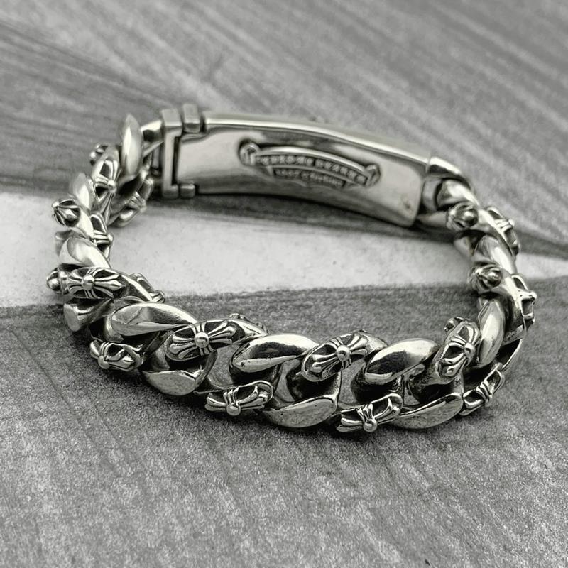[ new goods original ] men's bracele /25/ lily silver color Flare 