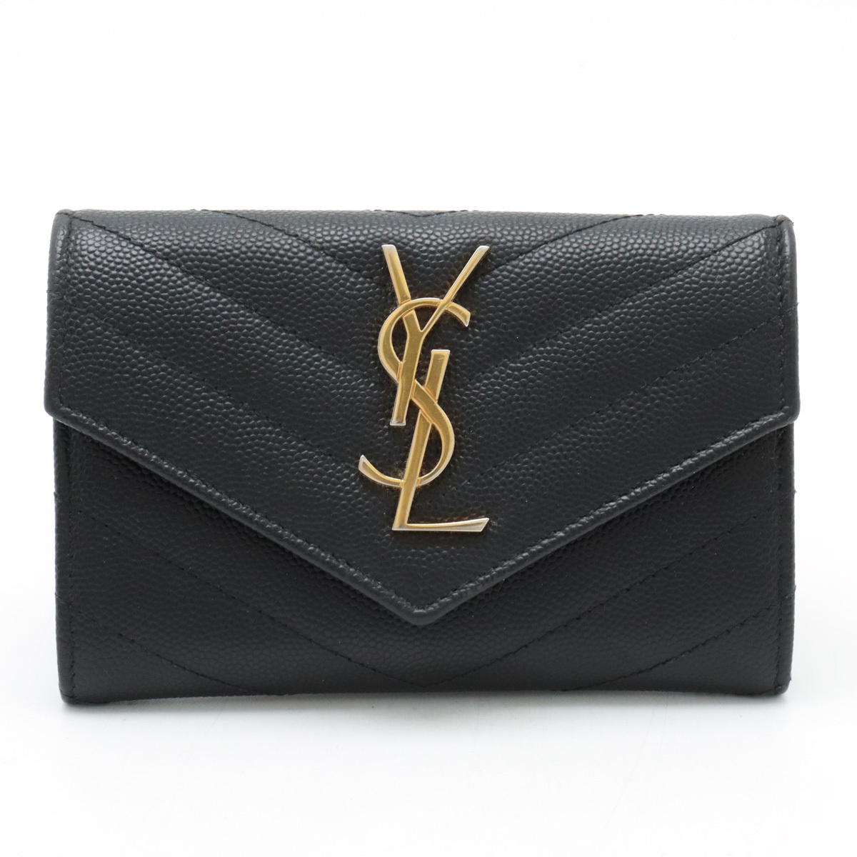 SAINT LAURENT PARIS サン ローラン パリ YSL イブサンローラン モノグラム コインケース 小銭入れ_画像1