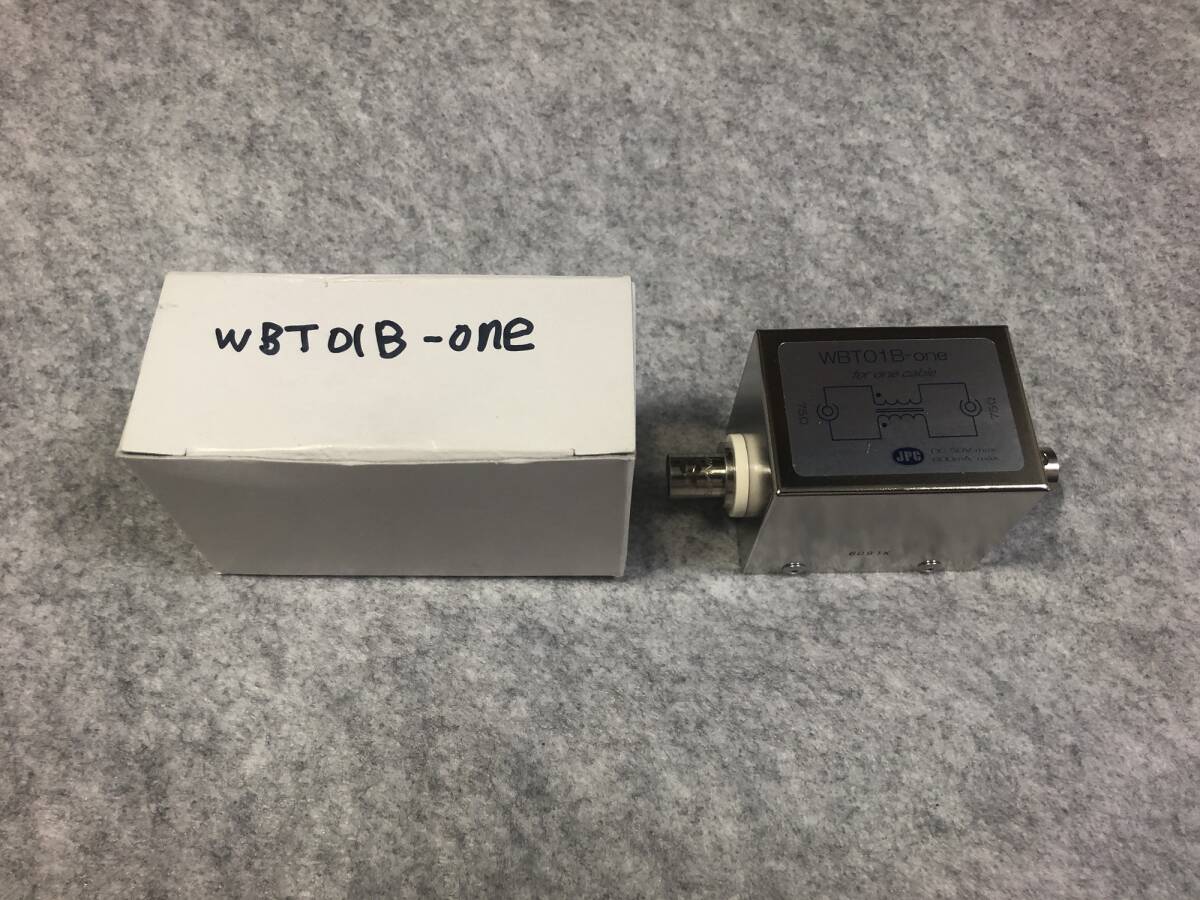 JPC　WBT01B-one　NTSCビデオ信号伝送用トランス　（開封／未使用品）_画像2