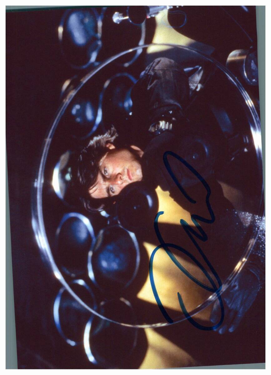 * Tom * круиз Tom Cruise 2L штамп автограф фотография COA простой сертификат есть 