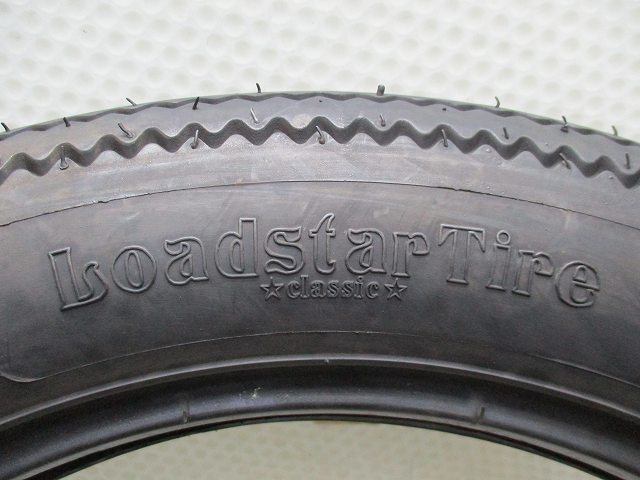 送料無料!! 4.00‐17 9分山 LOADSTAR TIRE バイク用 中古タイヤ1本(GM-7733）の画像3
