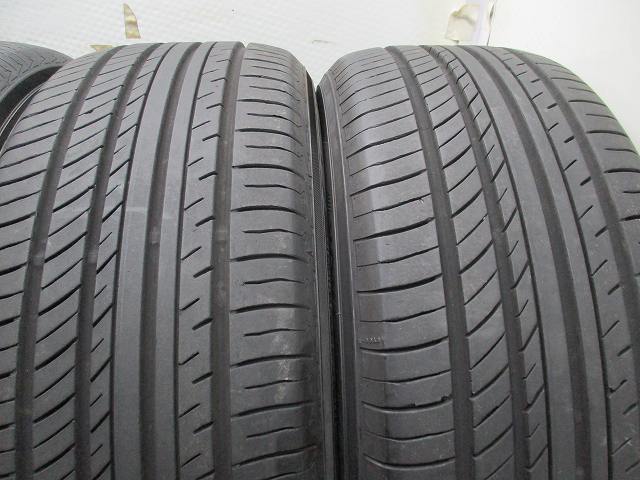 225-55R17 8.5-9分山 ヨコハマ アドバンV552 2020年製 中古タイヤ【4本】送料無料(M17-6879）_画像2