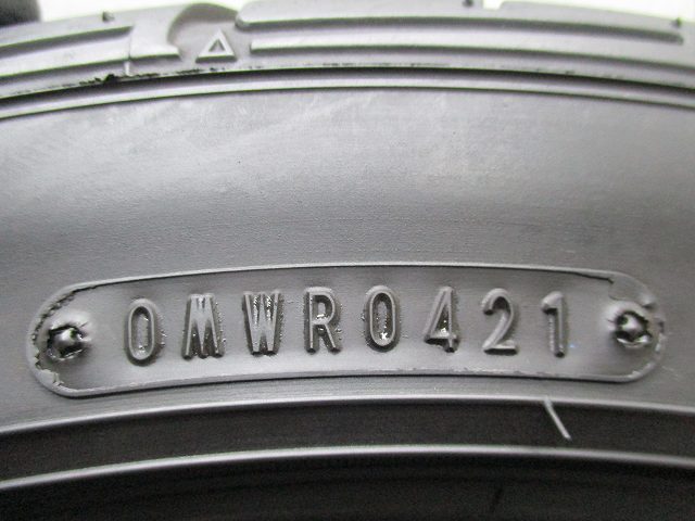 245-40R17 8分山 グッドイヤーイーグルREVSPEC 2021年製 中古タイヤ【2本】送料無料(M17-6931）_画像6