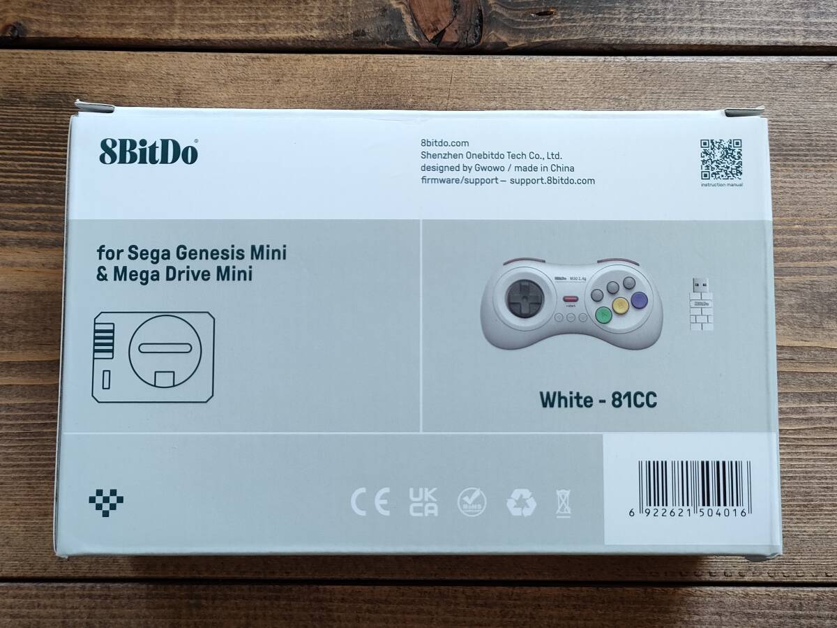 訳アリ品 ジャンク扱い 8BitDo M30 2.4G ワイヤレス ゲームコントローラー SEGA Genesis Mini & Mega Drive Mini & Switch ※一部検品不可の画像7