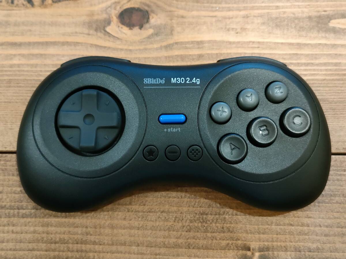 訳アリ品 ジャンク扱い 8BitDo M30 2.4G ワイヤレス ゲームコントローラー SEGA Genesis Mini & Mega Drive Mini & Switch ※一部検品不可の画像1