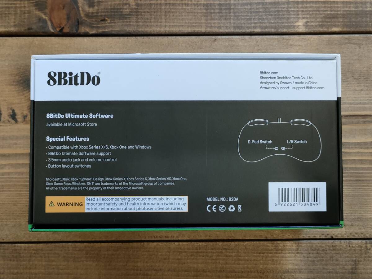 訳アリ品 8BitDo M30 有線コントローラー for Xbox ブラック Xbox正式ライセンス品 正規品 美品 _画像7