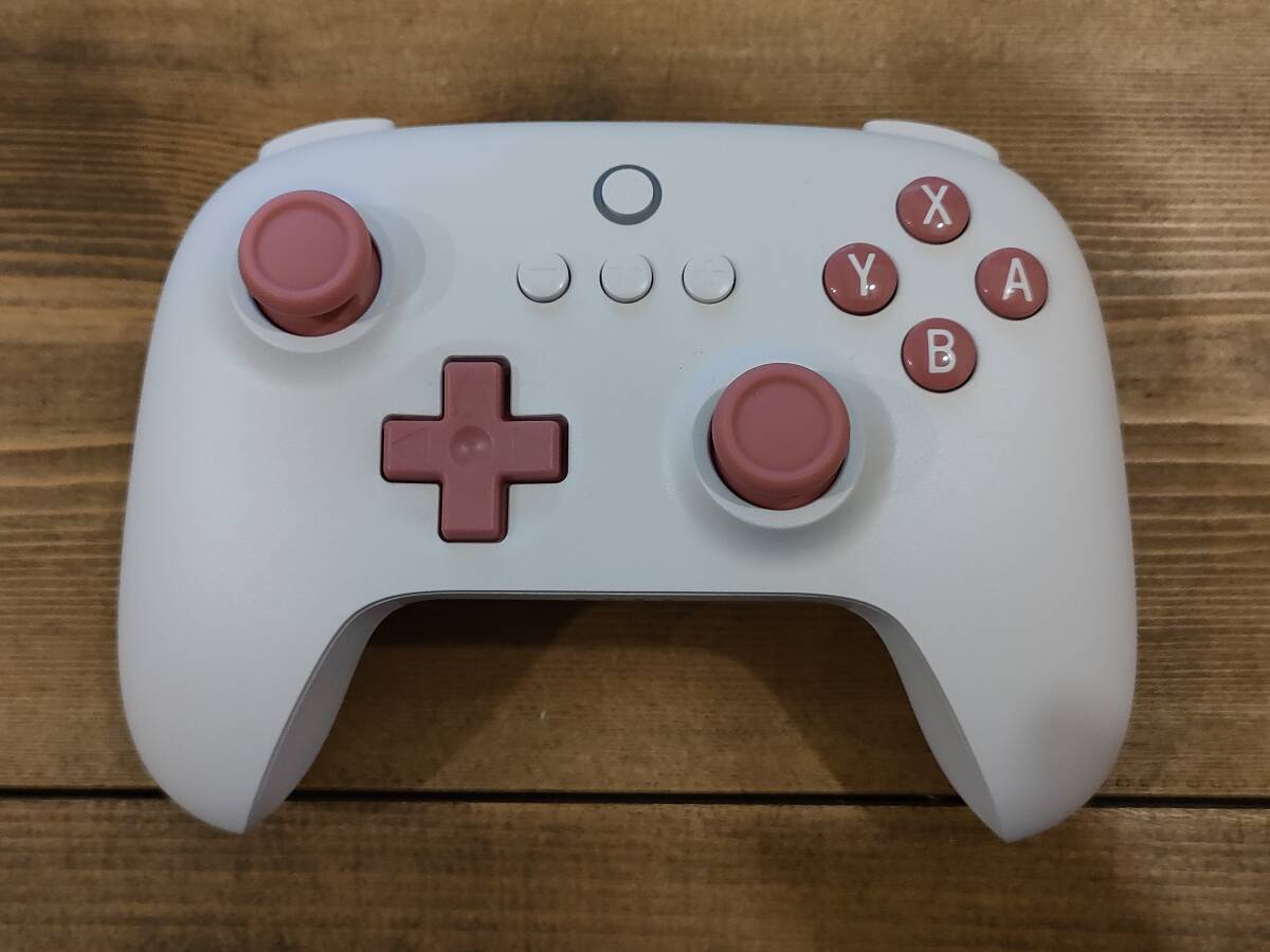 訳アリ品 8BitDo Ultimate C Bluetooth コントローラー ジャイロ搭載 Switch専用機 正規品 美品 ピンク_画像1