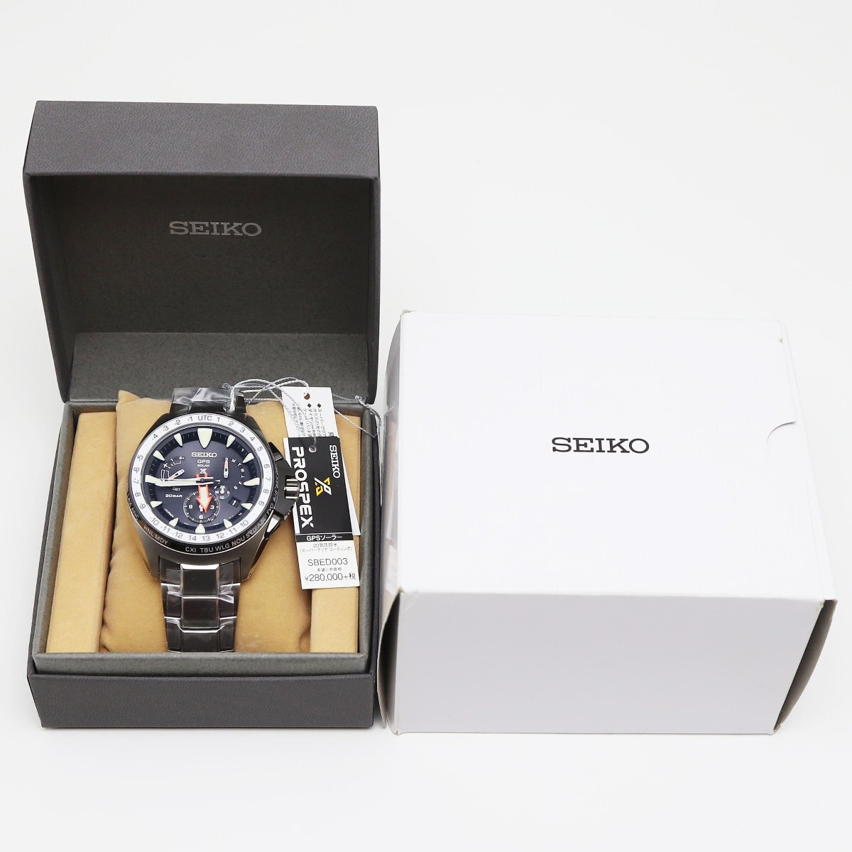 新品　SEIKO　プロスペックス　SBED003　腕時計　ダイバーズウオッチ　パーペチュアルカレンダー　GPSソーラー_画像1
