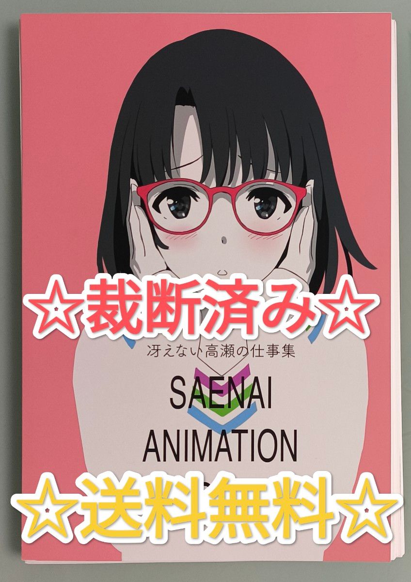 ☆ 裁断済み ☆ 冴えない高瀬の仕事集 SAENAI ANIMATION WORKS 原画集 アニメーター 同人誌