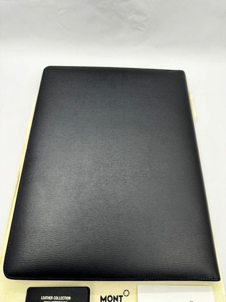 未使用品 モンブラン ラージ ノートカバー ブラック 4810 未使用品 モンブラン ラージ ノートカバー ブラック 4810