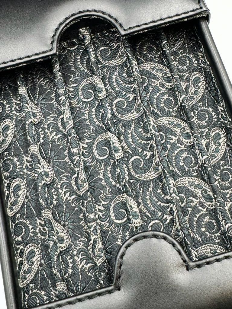未使用品 スカトラ・デル・テンポ ペンケース 6本用 ブラック 未使用品 スカトラ・デル・テンポ ペンケース 6本用 ブラック