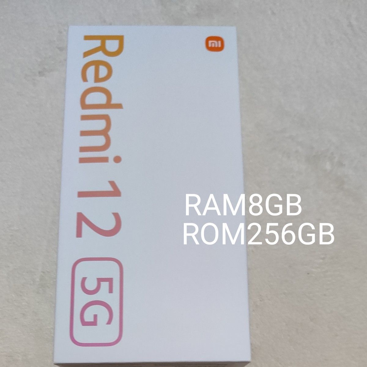 Redmi12 5g RAM8gb  ROM256gb 新品未使用品 ミッドナイトブラック Xiaomi