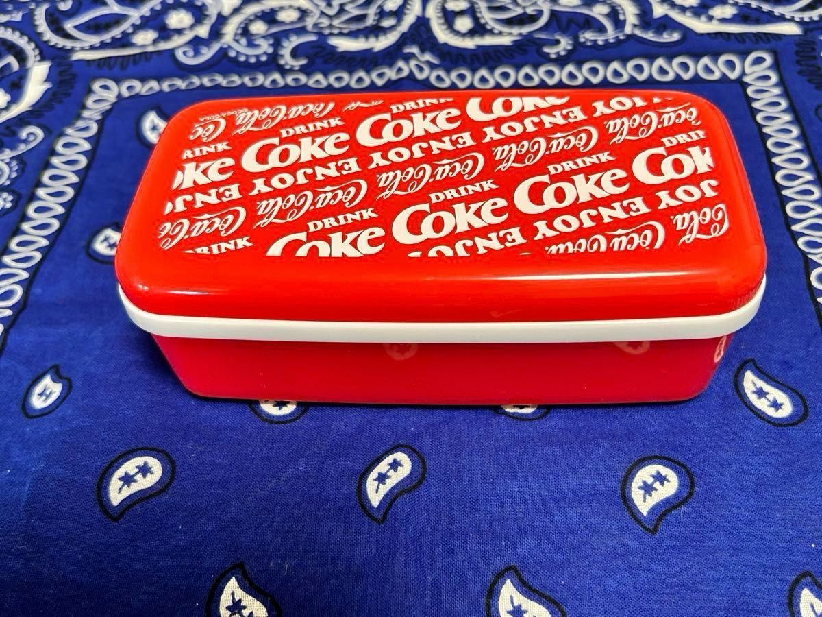 Coca-Colaランチセット（お弁当箱、ランチベルト、水筒カバー（持ち手付き）、ランチバック）