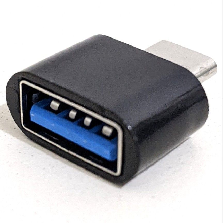 USB-A to Type-C 変換 OTGアダプター 1個 USBメモリ データ転送 キーボード マウス接続等 推しクーポン対応