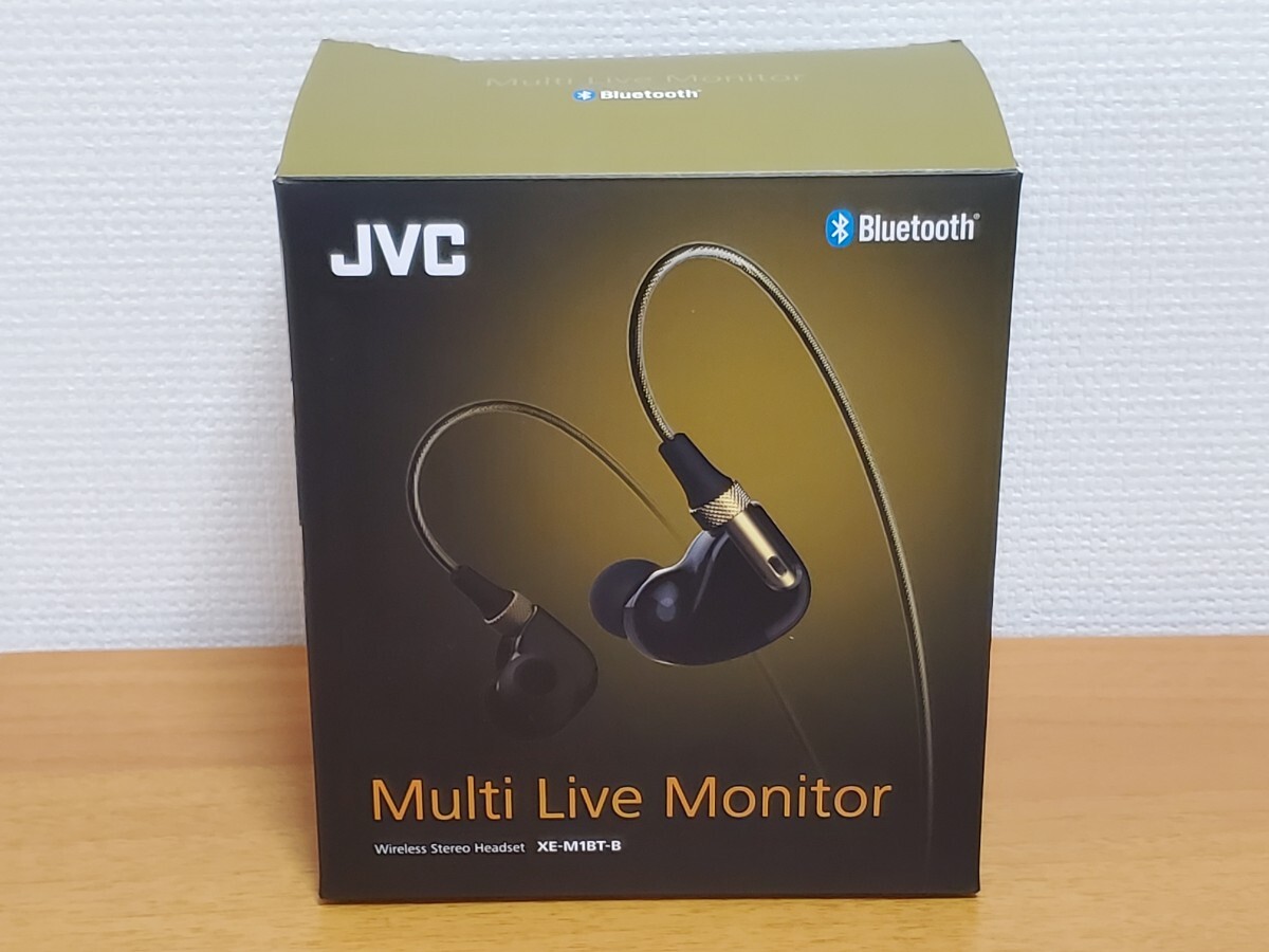 新品同様 JVC ケンウッド  XE-M1BT-B スタジオブラック ワイヤレスステレオヘッドセット 箱付き 説明書付きの画像4