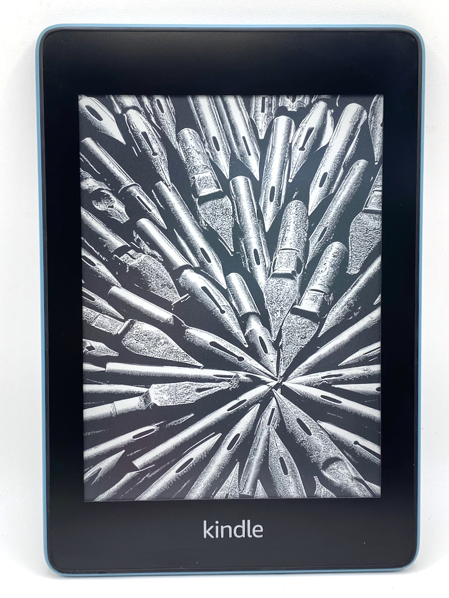 Amazon Kindle Paperwhite no. 10 generation 8GB twilight blue advertisement attaching secondhand goods Amazon gold dollar paper white 