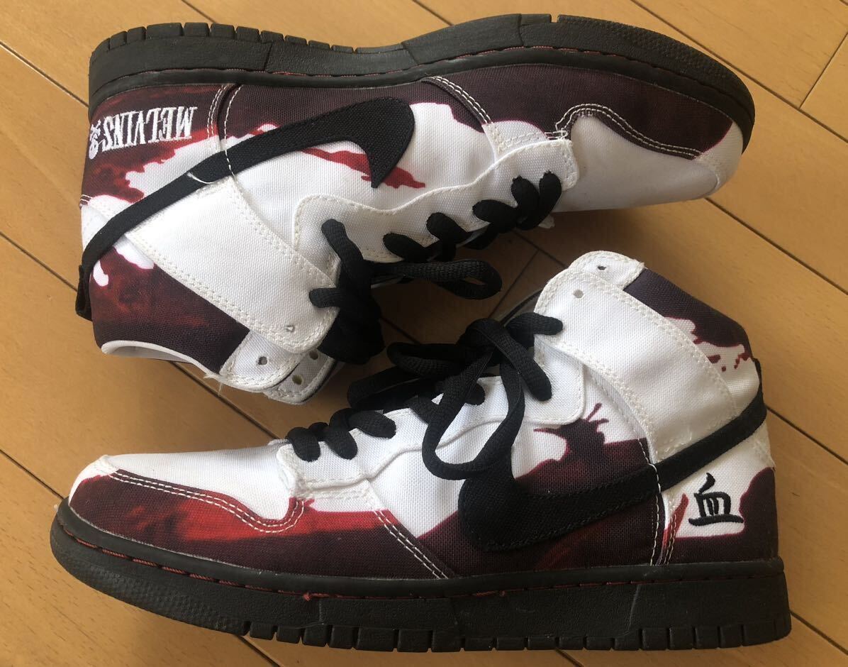 26.5 NIKE dunk sb high melvins 血 305050-103 メルヴィンズ supreme / jordan force adidas forum ほか色々出品中です！_画像2