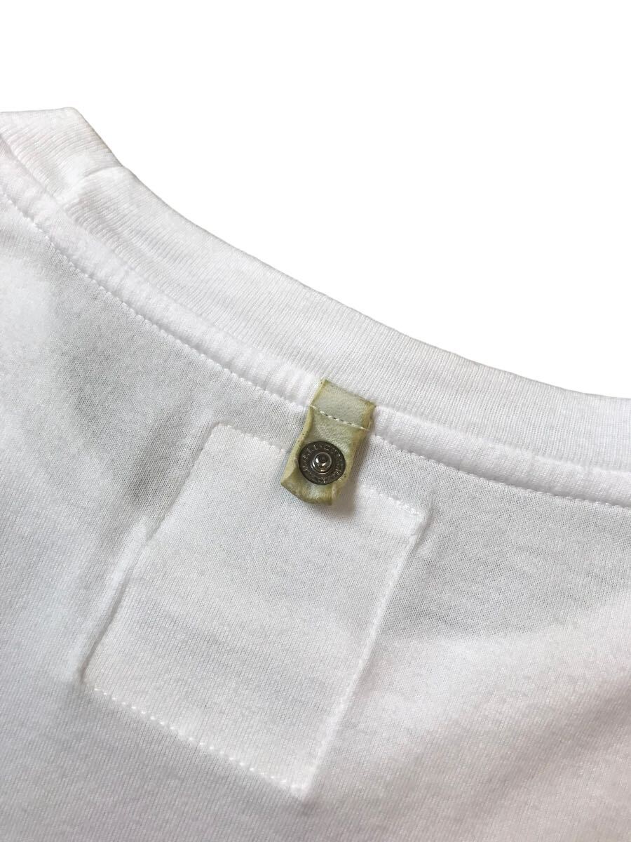 (D) visvim ビズビム 半袖Tシャツ ホワイト 送料250円の画像6