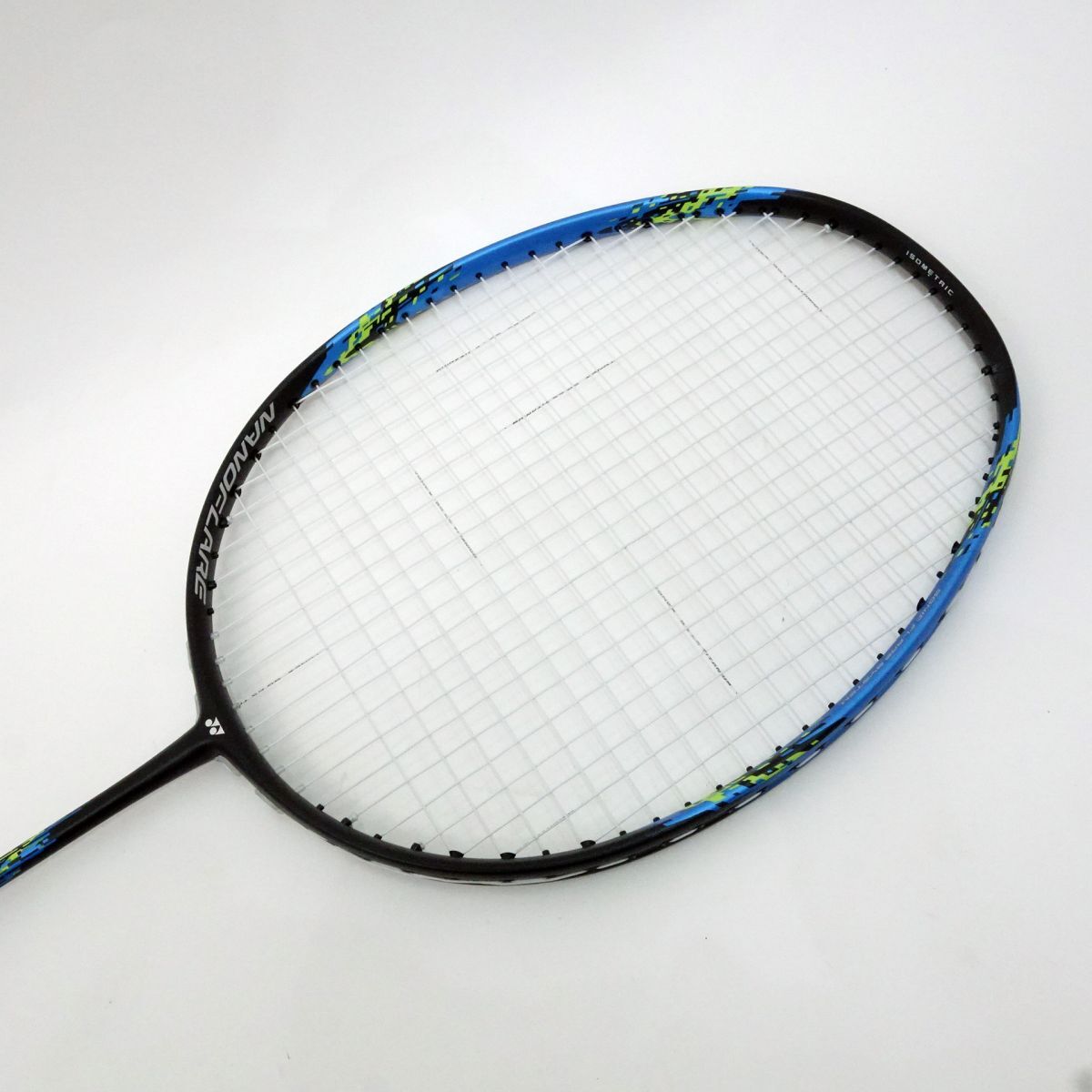 116 YONEX/ Yonex nano flair 700 NF-700 Cyan badminton racket size :4UG6 * used beautiful goods 