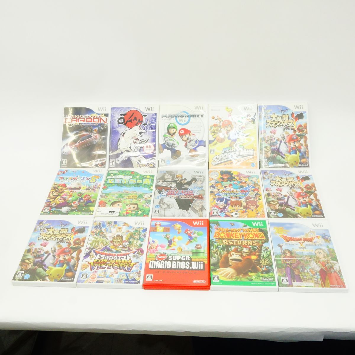 044 Wii ソフト 約100本 まとめ マリオ ドラクエ バイオハザード など ※ジャンクの画像6