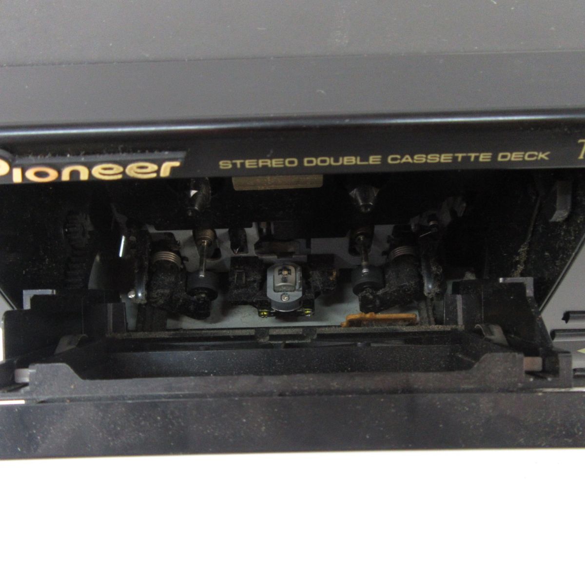 100 Pioneer/パイオニア ステレオカセットデッキ T-W01AR ダブルリバースデッキ オーディオ機器 ※中古/現状品_画像7