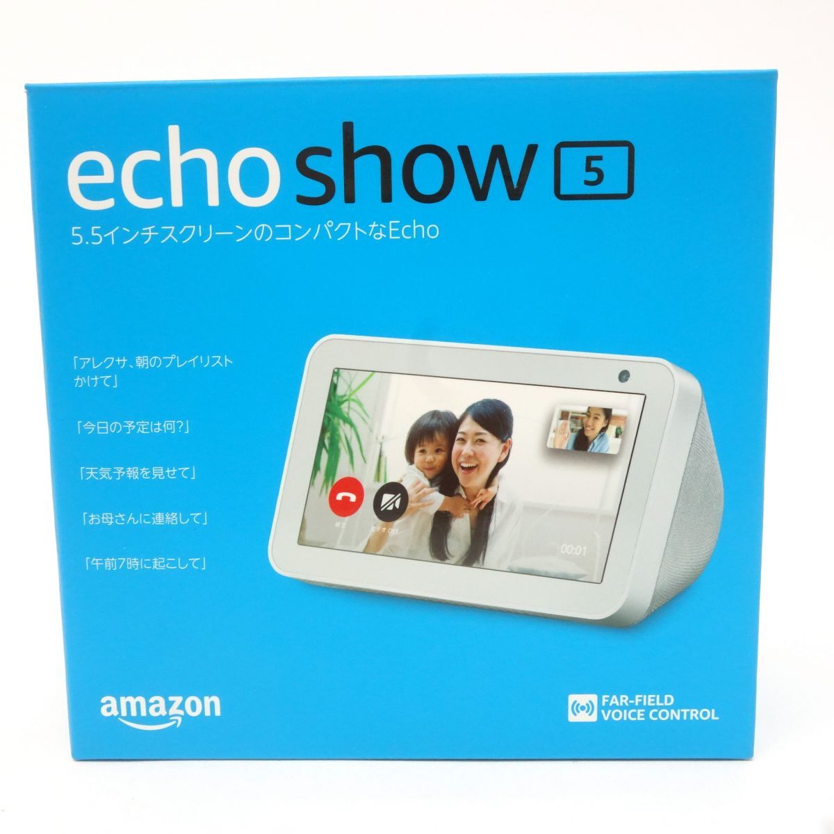 106 Amazon アマゾン Echo Show 5 エコーショー 5 スマートディスプレイ ※中古_画像1