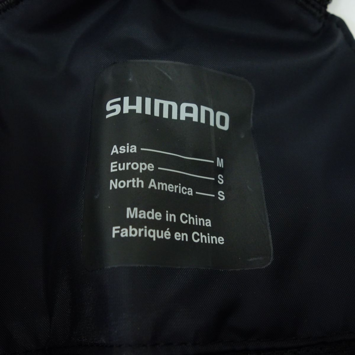 129【未使用】SHIMANO シマノ リミテッドプロ ゴアテックス プロ レインスーツ RA-140X リミテッドブラック Mサイズ_画像8