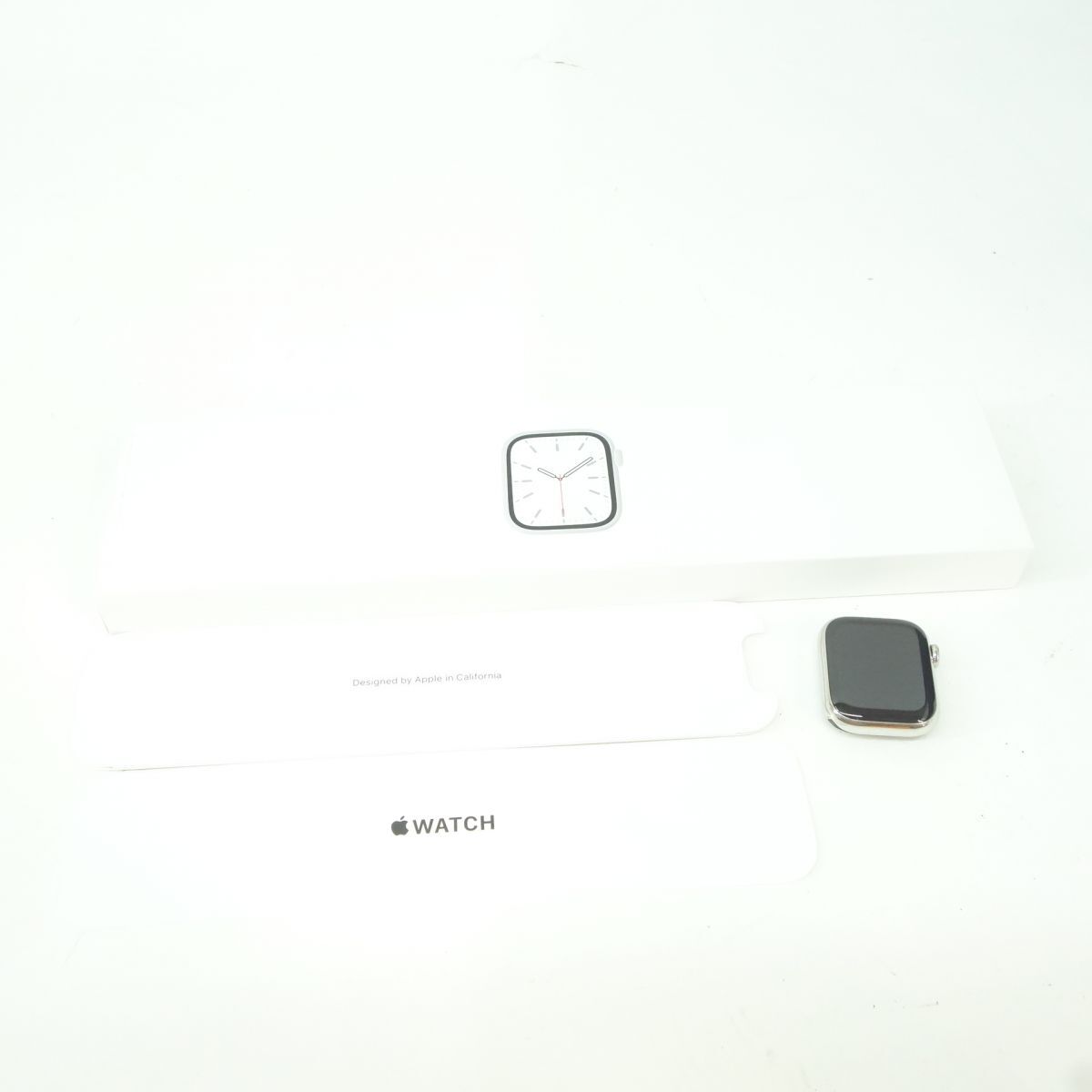 115s Apple Watch Series 7 41mm GPS Cellularモデル MKLU3J/A バッテリー最大容量83% ※中古_画像1
