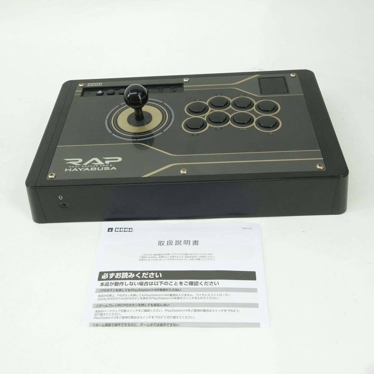 052 HORI ホリ リアルアーケードPro.N HAYABUSA for PS4 / PS3 / PC ※中古_画像2