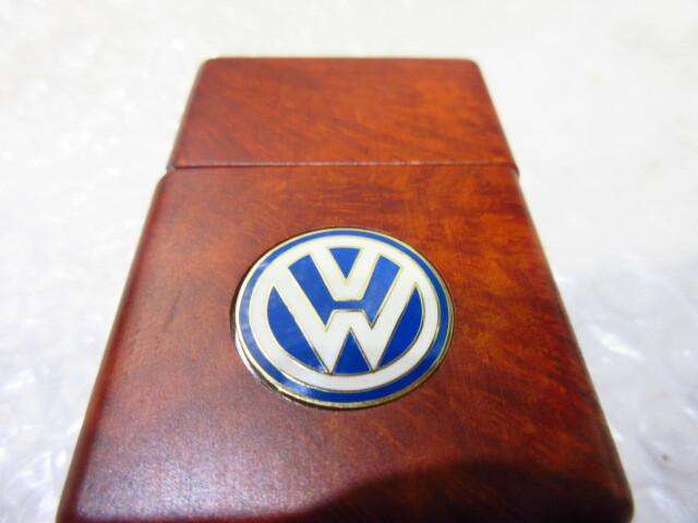 【Spiral】VW/フォルクスワーゲン Zippo/ジッポライター・木目調 新品/廃盤品/在庫限り/ウォールナット/の画像2