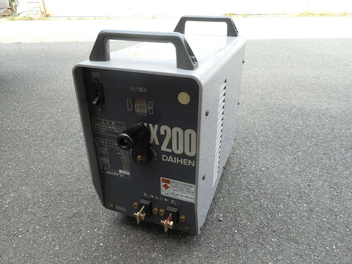 全国発送いたします ダイヘン アーク溶接機 KX200 単相200V 大阪 全国発送いたします ダイヘン アーク溶接機 KX200 単相200V 大阪