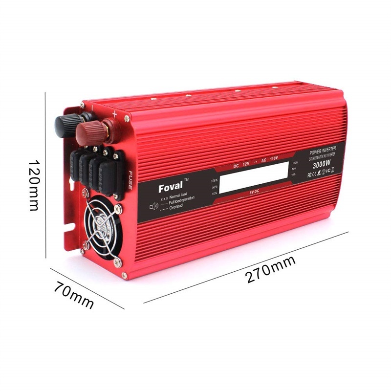  new goods inverter modification wave 1500W maximum 3000W AC100V DC12V car inverter car transformer sleeping area in the vehicle smartphone charge outdoor disaster prevention supplies Yinleader