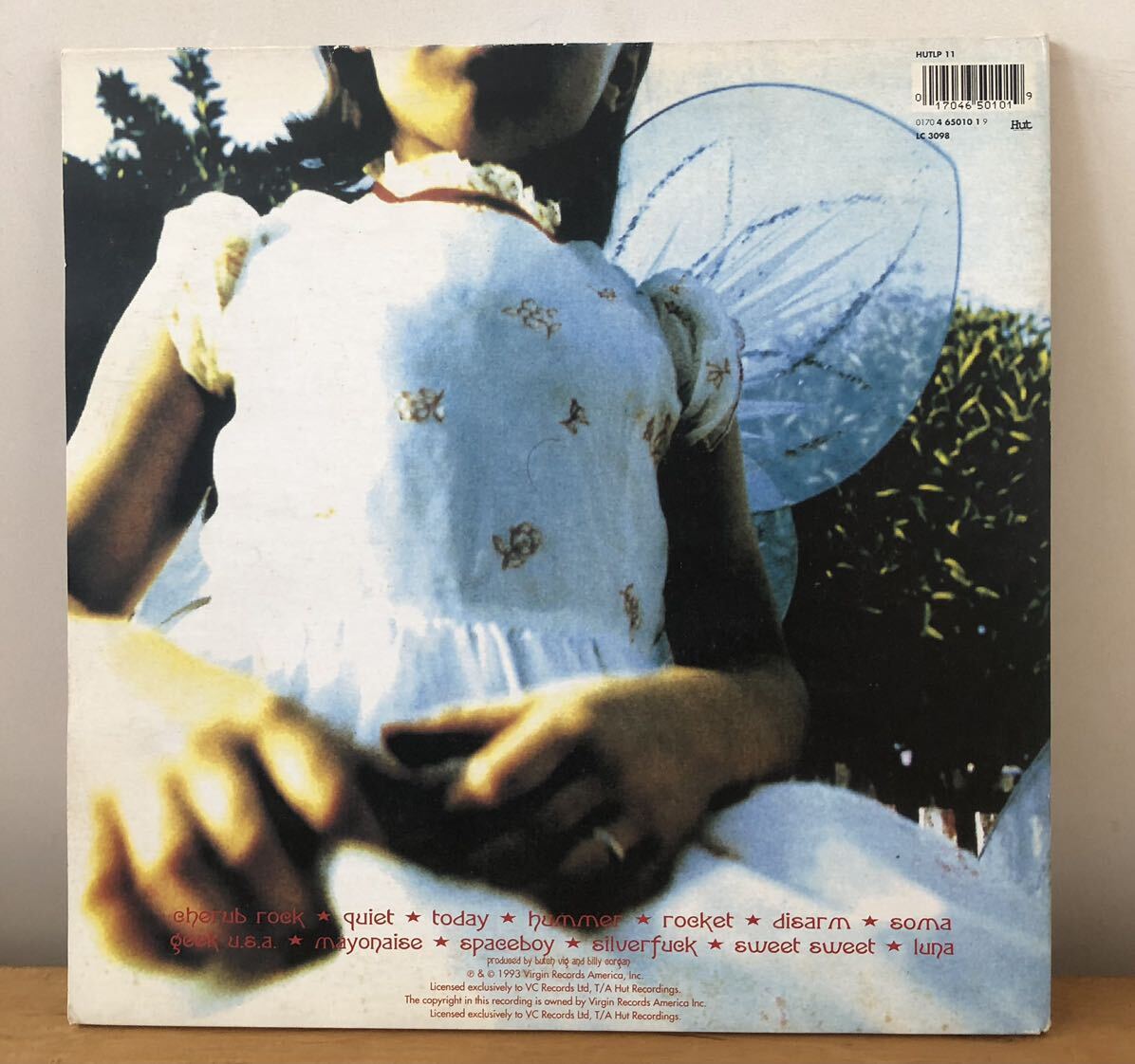 UK盤 2枚組 SMASHING PUMPKINS Siamese Dream の画像2