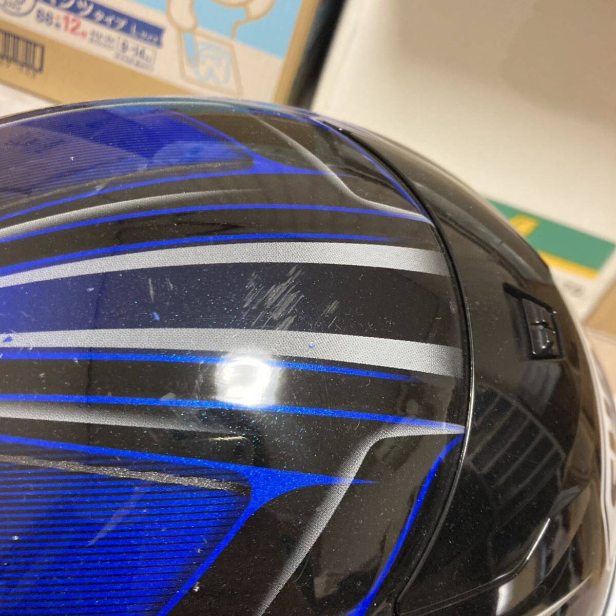 ショウエイ フルフェイスヘルメット SHOEI ブルー tc-2 QWEST_画像5