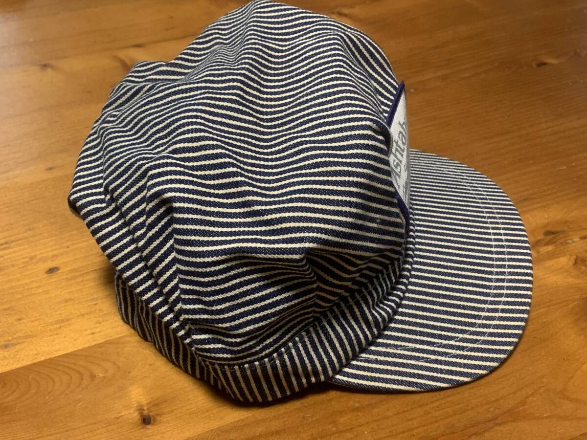 80's Ashtabula Ohaio ヒッコリーワークキャップ WORK CAP OUTDOOR アウトドア VINTAGE ビンテージ アメカジ 古着 USED USA アメリカ_画像3