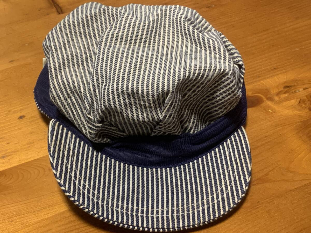 80's Ashtabula Ohaio ヒッコリーワークキャップ WORK CAP OUTDOOR アウトドア VINTAGE ビンテージ アメカジ 古着 USED USA アメリカ_画像9