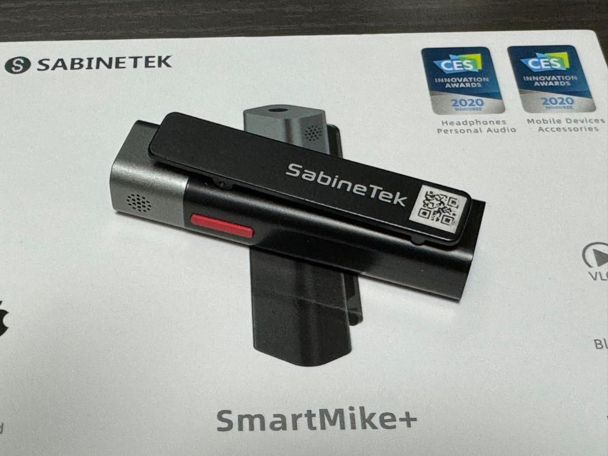 SABINETEK SmartMike+ Bluetooth Vlog 新品同様 使用2回 美品 迅速発送 