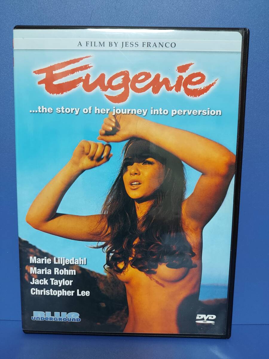 マリー・リシュダール『EUGENIE（邦題：悪徳の快楽）』国産の一般的なDVDプレーヤーで再生できます。の画像1