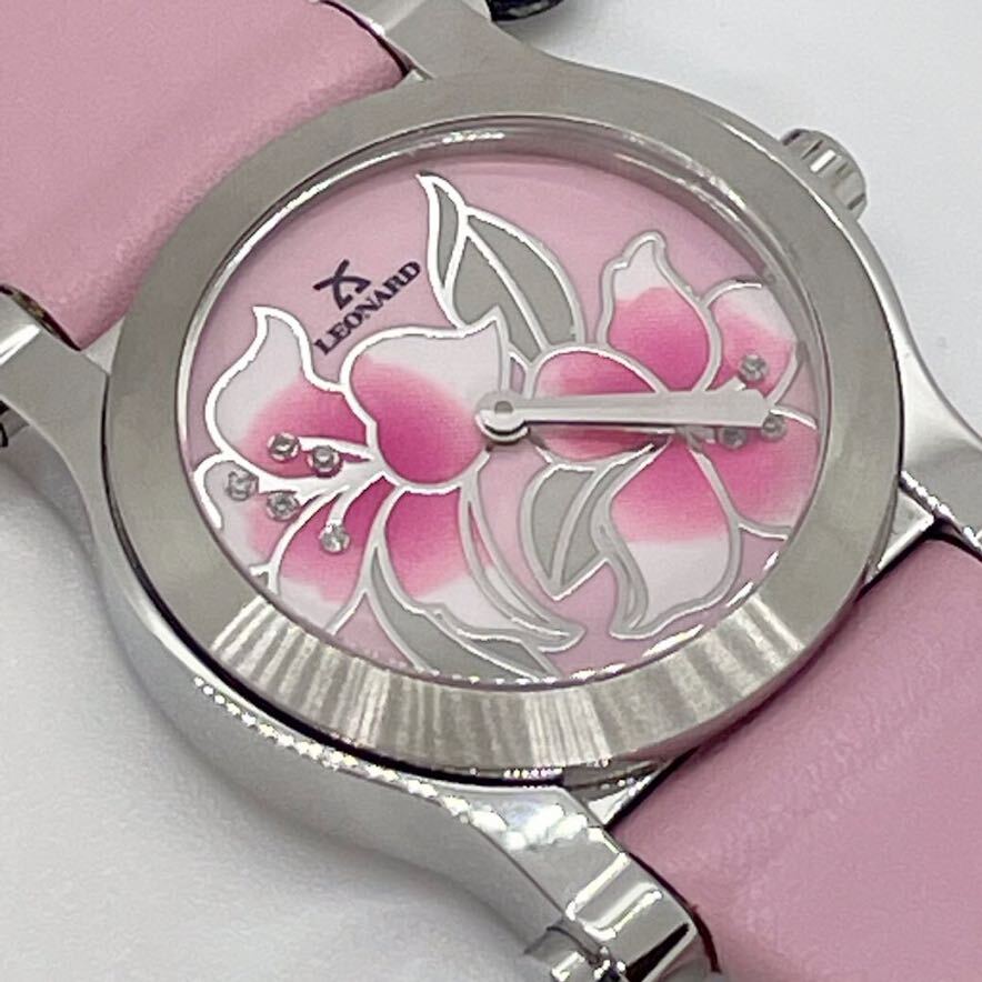 [ unused ]re owner -ru* original diamond & flower face high jewelry watch regular price 12.6 ten thousand jpy 