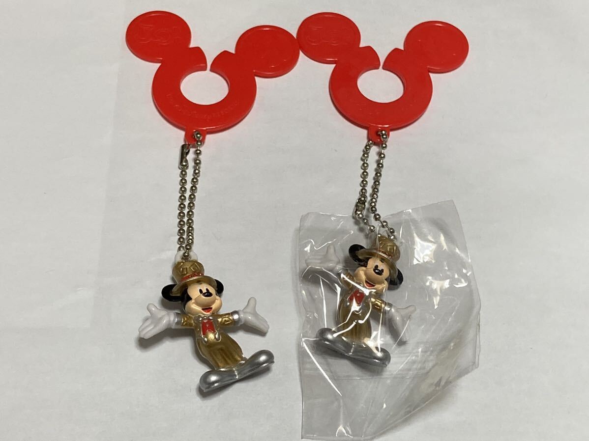 東京ディズニーリゾート　クリップ　フィギュア　マスコット付き　キーホルダー　2個セット　ミッキーマウス_画像1