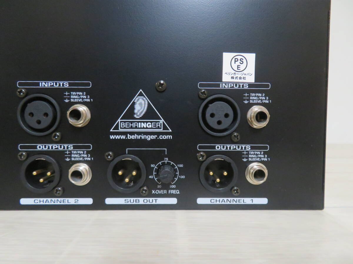 美品! BEHRINGER FBQ6200 ベリンガー グラフィックイコライザー 電源コード付き 非喫煙環境です 追加画像有り _画像7