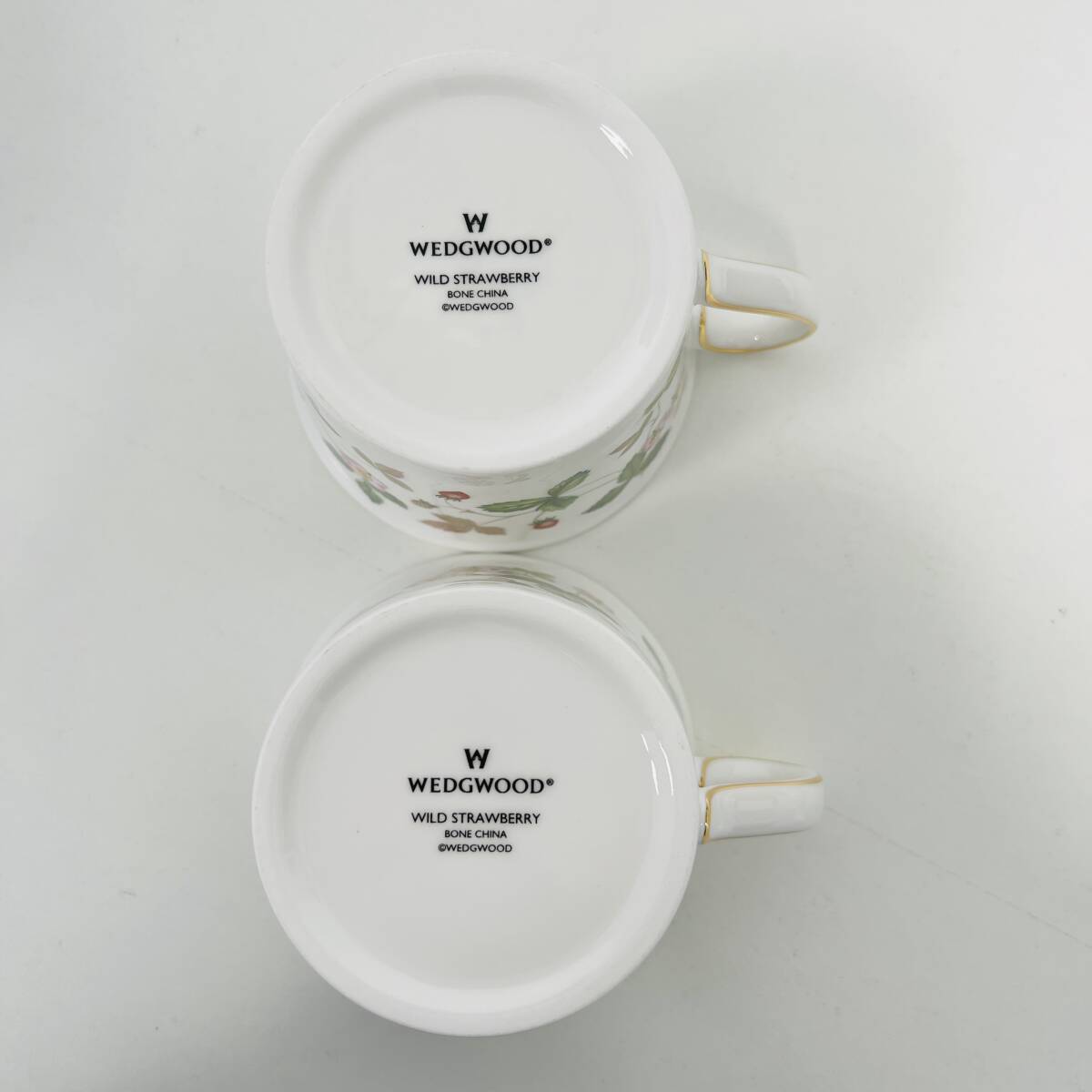 [WEDGWOOD/ Wedgwood ] лесная земляника чайная чашка пара не использовался товар *9801
