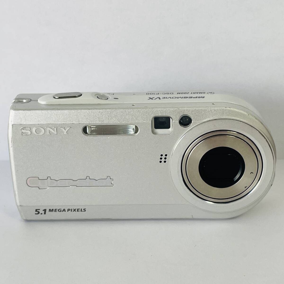 【SONY/ソニー】サイバーショット DSC-P100 5.1メガピクセル Cyber Shot デジタルカメラ/デジカメ 通電〇 ACアダプタ付き★9950_画像2