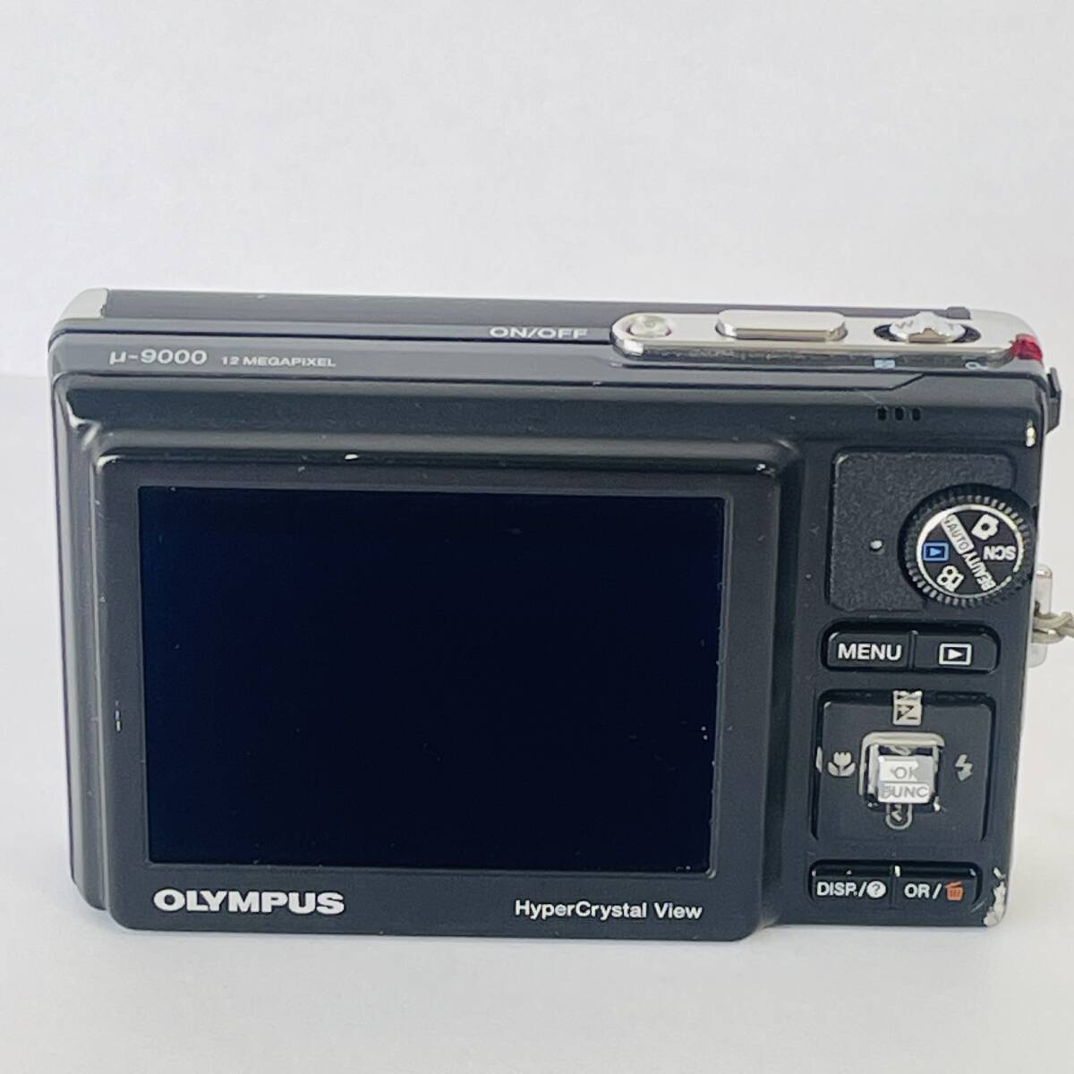 【OLYMPUS/オリンパス】デジタルカメラ/デジカメ -9000/ミュー9000 ブラック 充電器付き★9951_画像3
