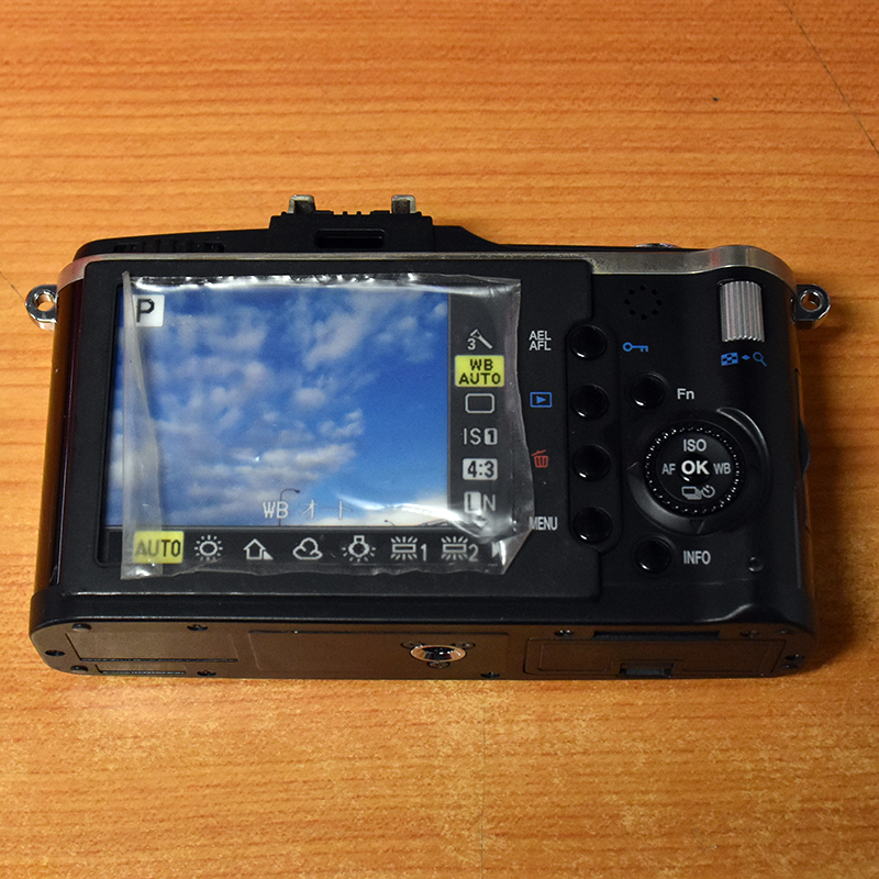 ★ オリンパス OLYMPUS E-P2 ブラック ボディ 店頭展示 模型 モックアップ 非可動品 現品 R00076_画像2