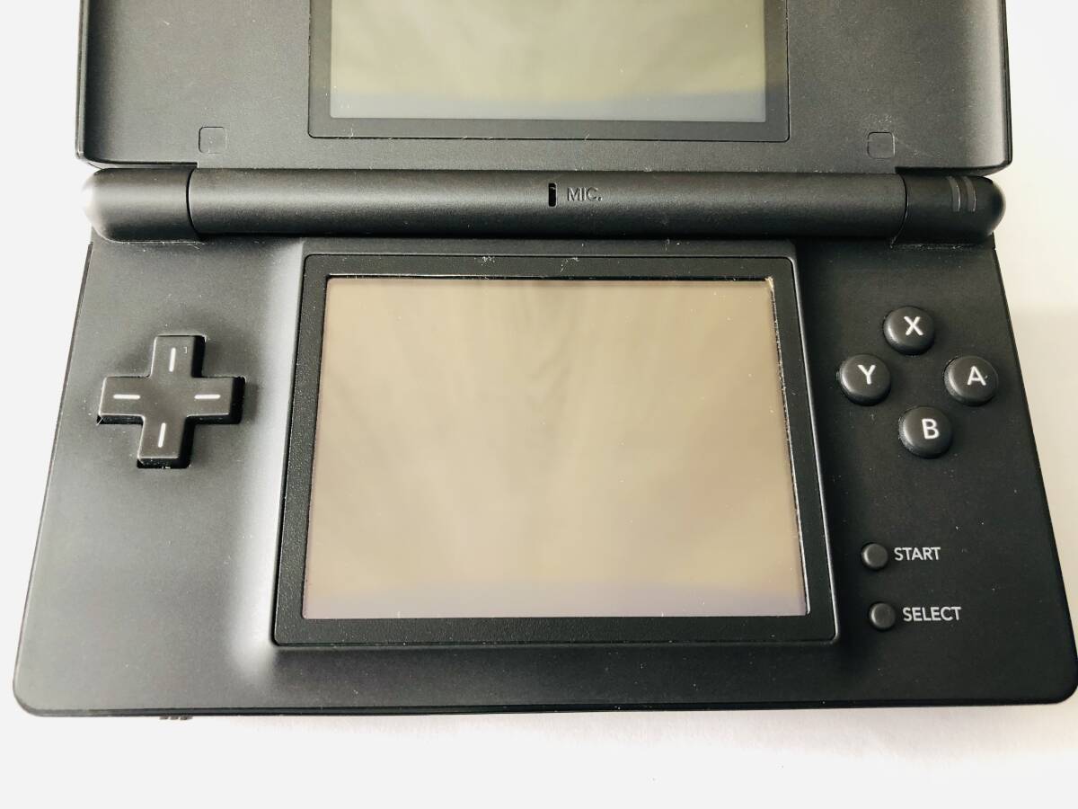 ニンテンドーDS Lite/本体/USG-001/ジェットブラック/タッチペン×2本/ACアダプタ/元箱/ゲーム機/任天堂/動作確認済みの画像5